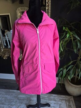 Athleta Hot Pink WESTERLY JACKET X Small NEW No Tags
